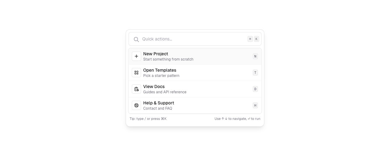 commandbar preview 1